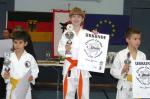 From Germany: Mikhail Aminov (Champion in Kata & Kumite - Boys) 12 12 2009