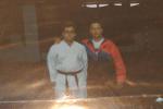 1991 Moldova, Kishinev, International Turneul JKA"Cocostircul Alb". Yuri with sensei Bert Ford (3 Dan) from Scotland Team